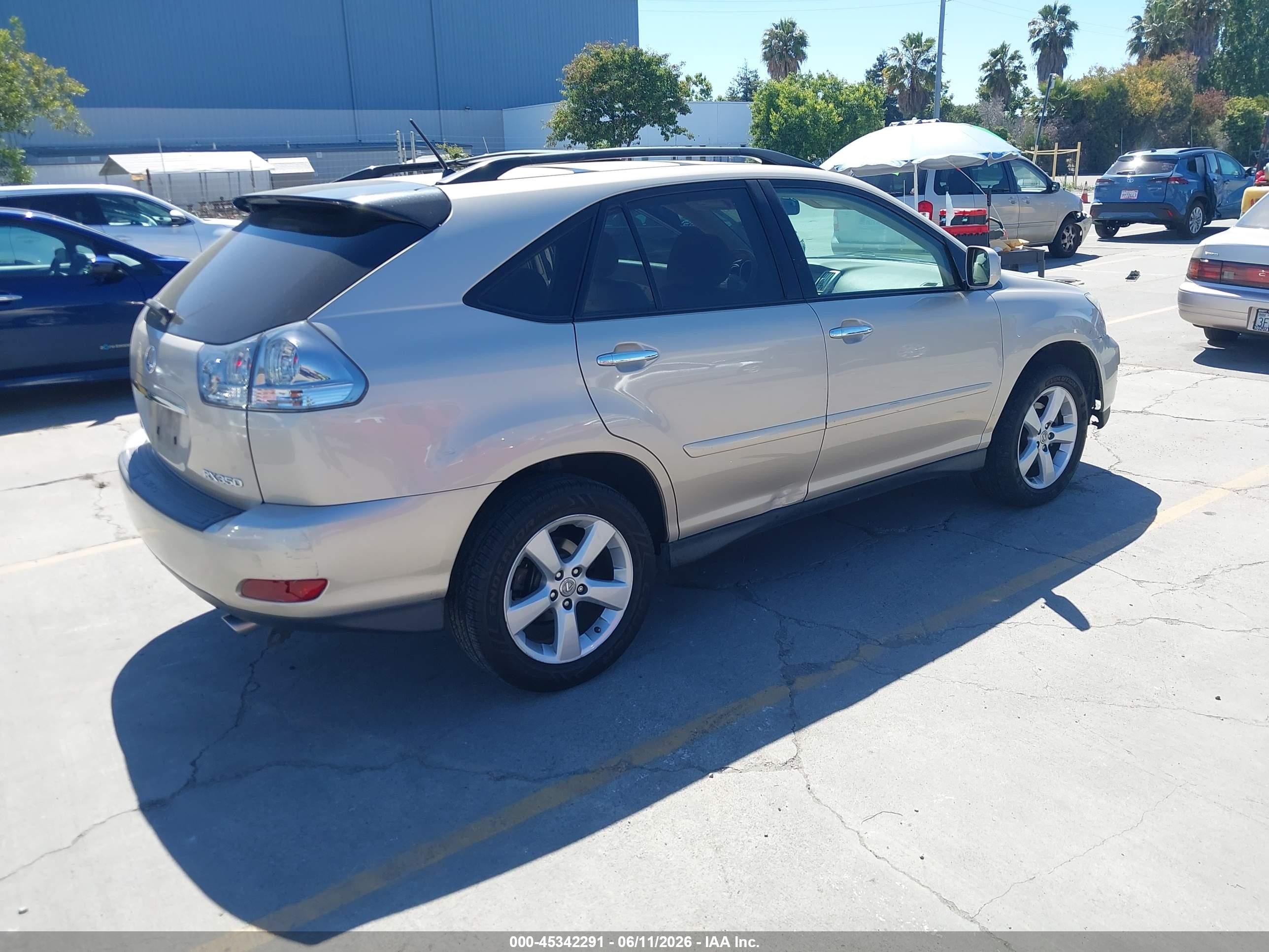 2008 Lexus Rx 350   Brown vin: 2T2GK31U18C049149
