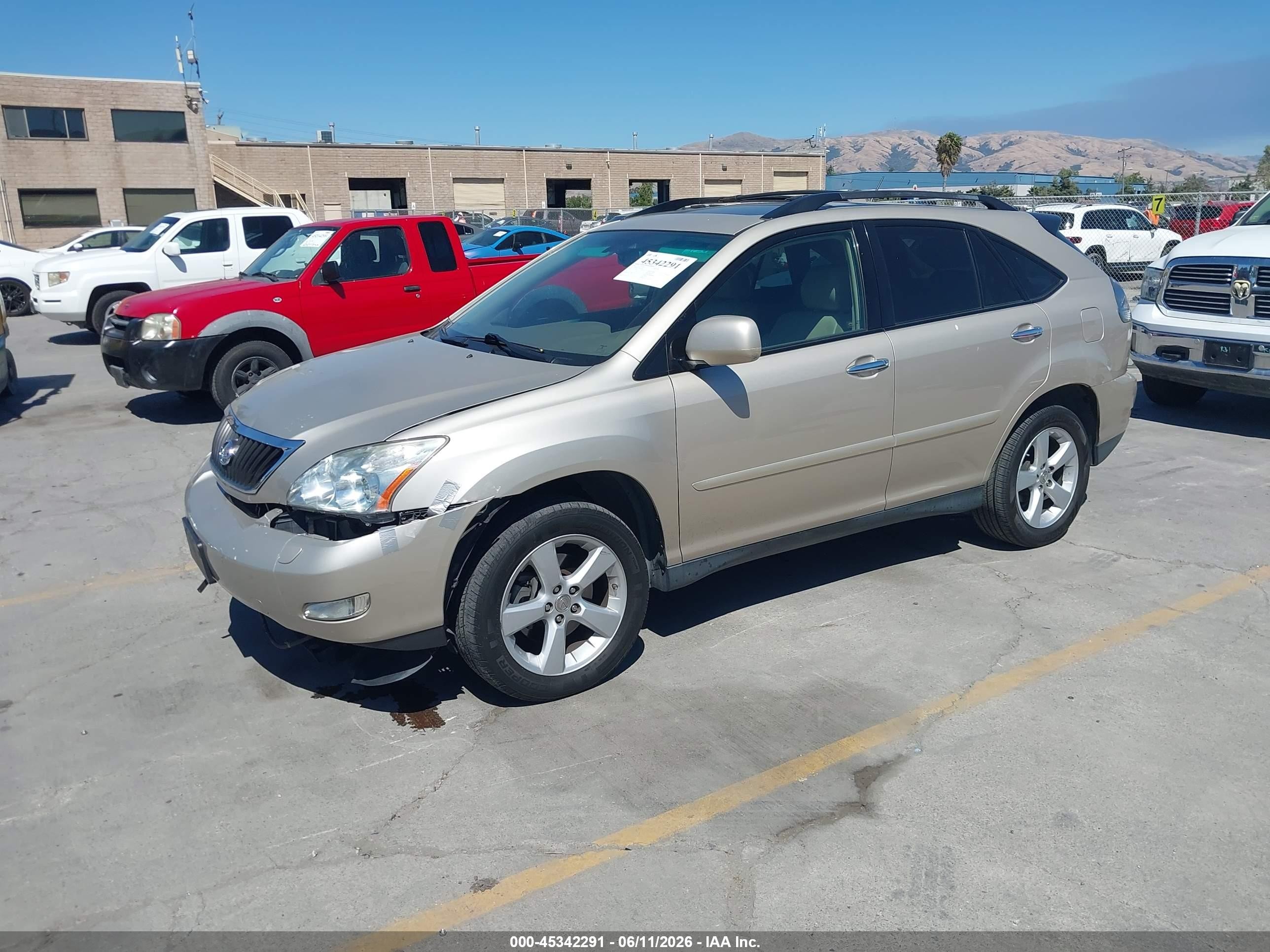 2008 Lexus Rx 350   Brown vin: 2T2GK31U18C049149