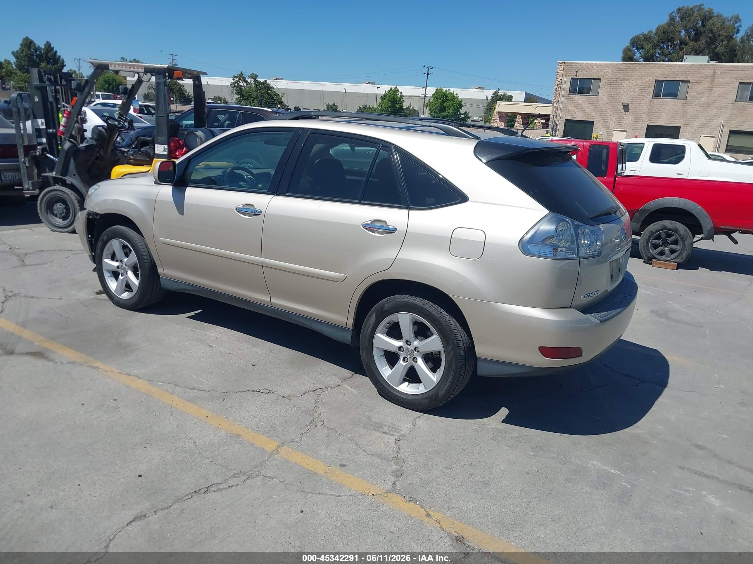 2008 Lexus Rx 350   Brown vin: 2T2GK31U18C049149