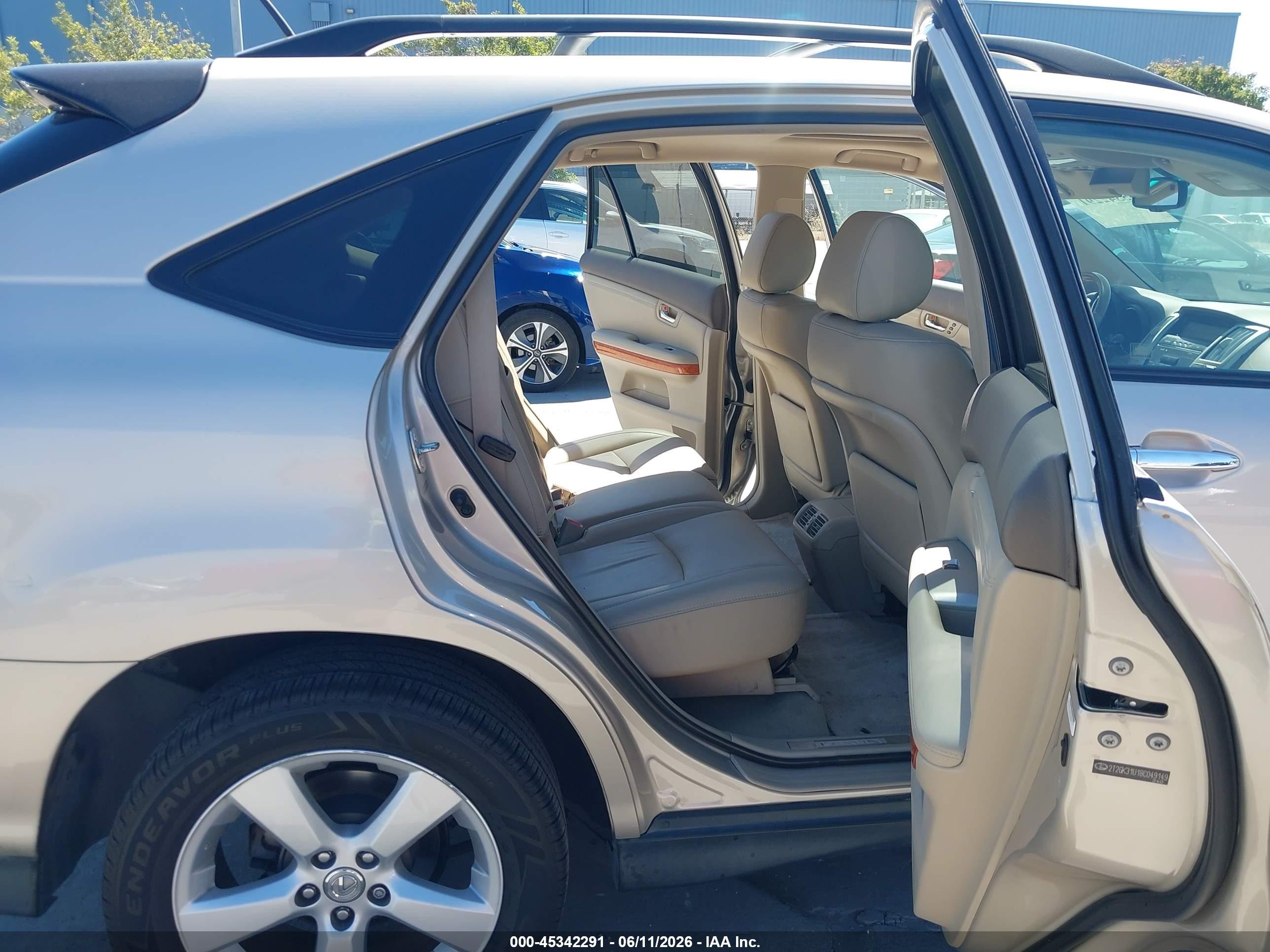 2008 Lexus Rx 350   Brown vin: 2T2GK31U18C049149