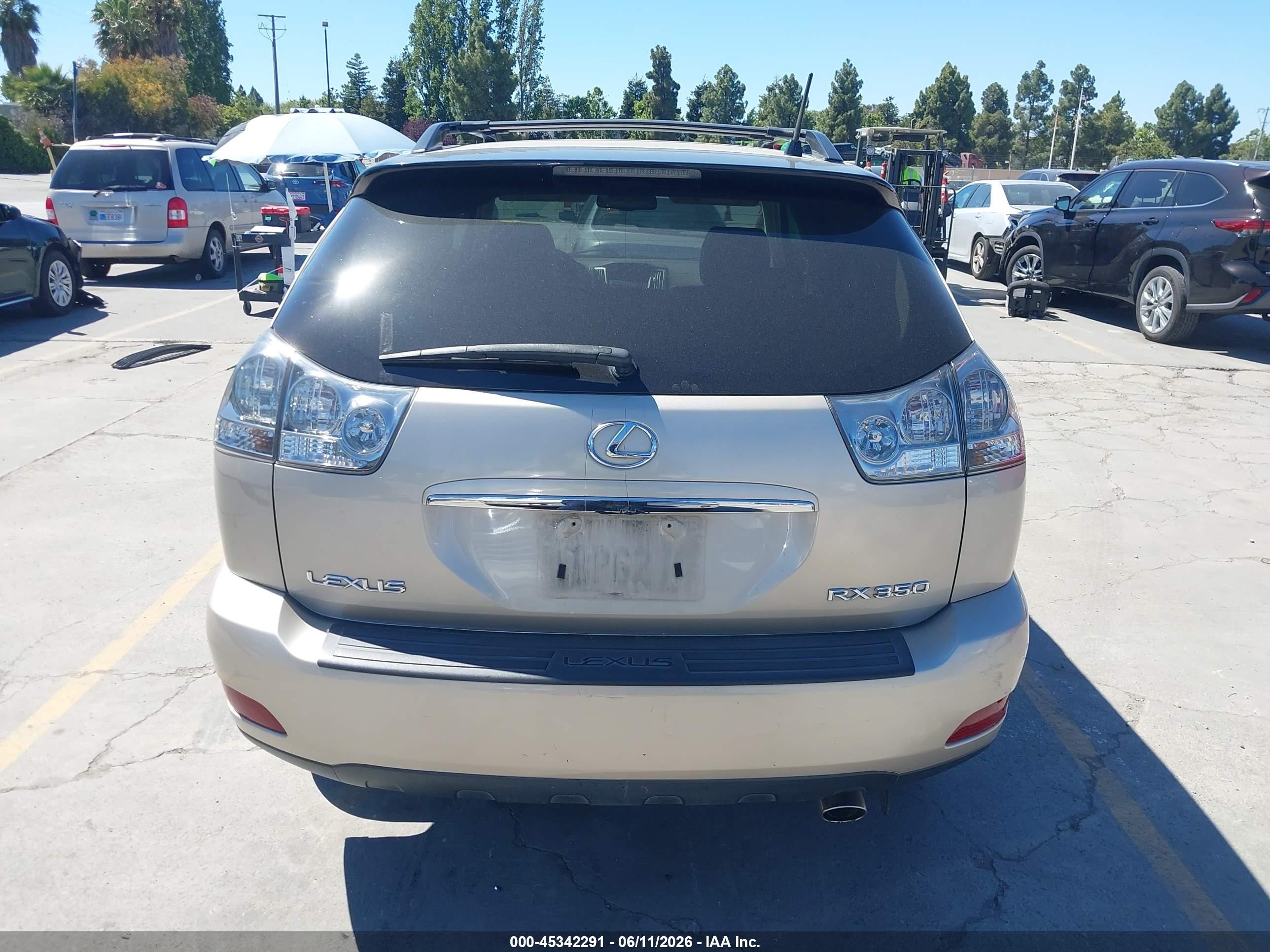 2008 Lexus Rx 350   Brown vin: 2T2GK31U18C049149