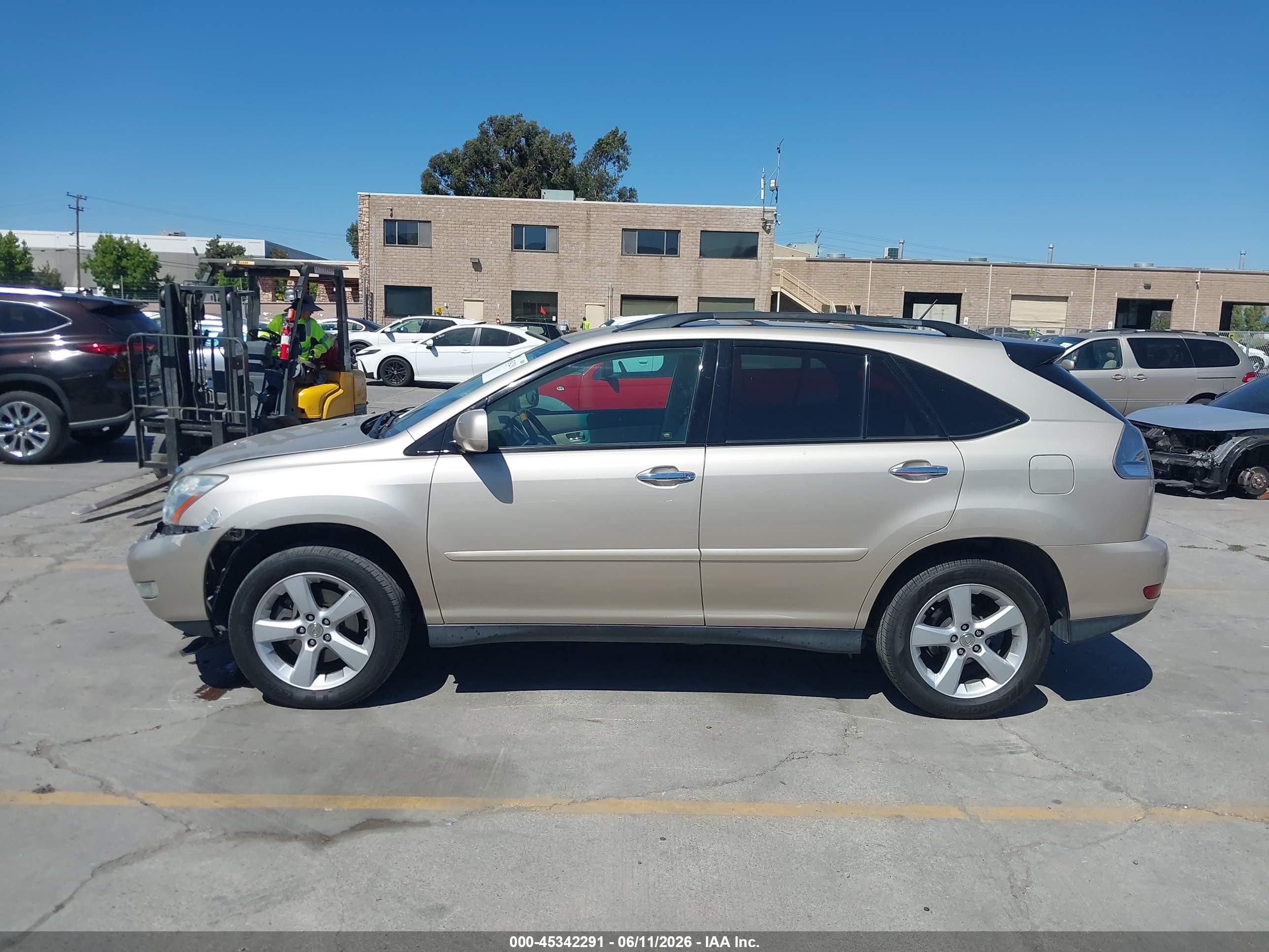 2008 Lexus Rx 350   Brown vin: 2T2GK31U18C049149