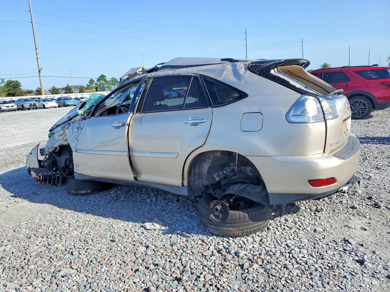 2008 Lexus Rx 350 Beige vin: 2T2GK31U18C050821