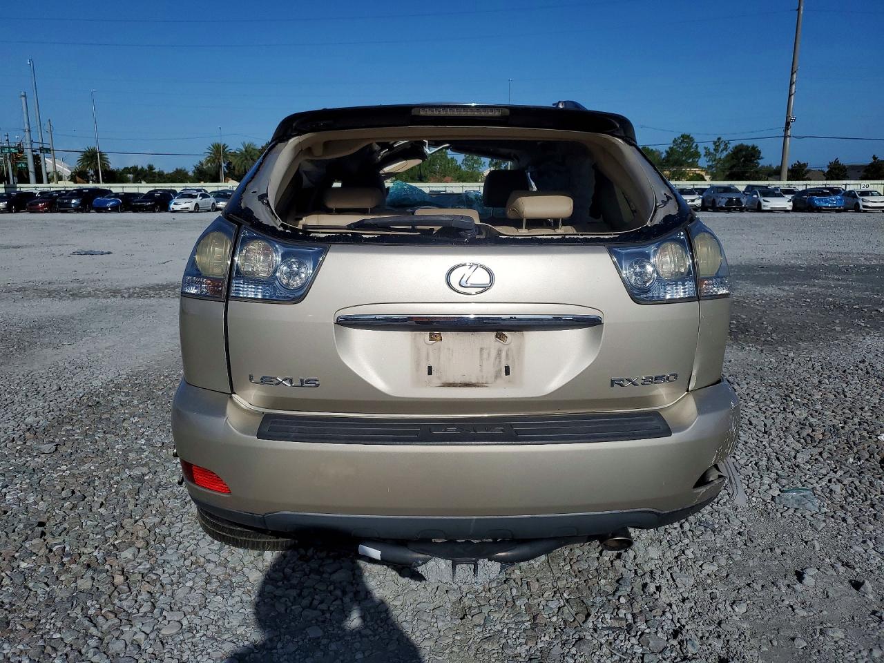 2008 Lexus Rx 350 Beige vin: 2T2GK31U18C050821
