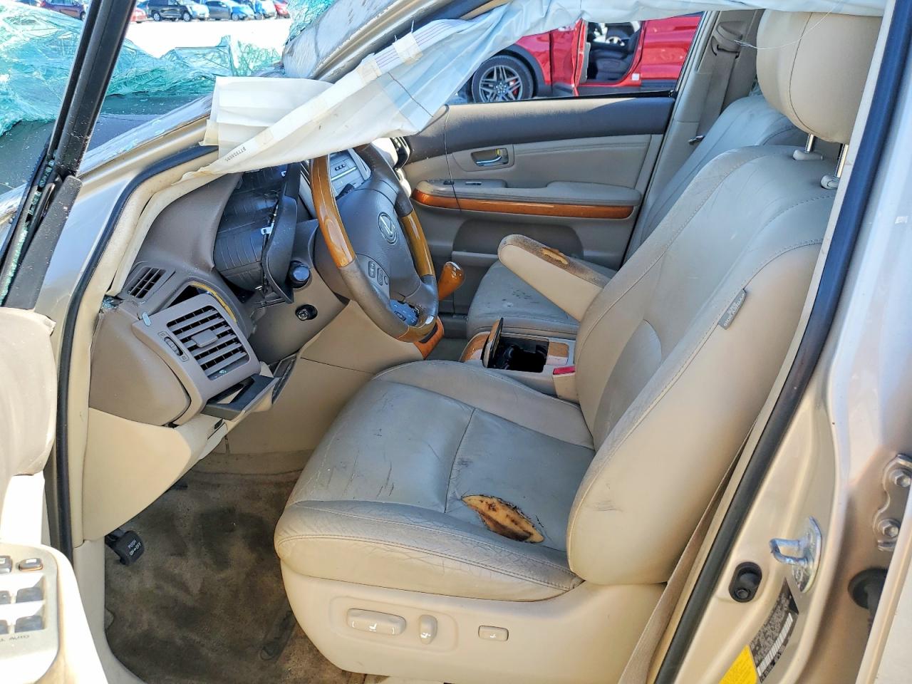 2008 Lexus Rx 350 Beige vin: 2T2GK31U18C050821