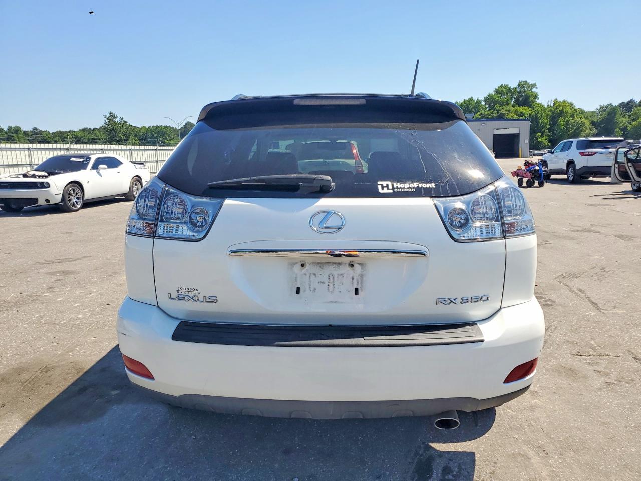 2008 Lexus Rx 350 Белый vin: 2T2GK31U18C051709