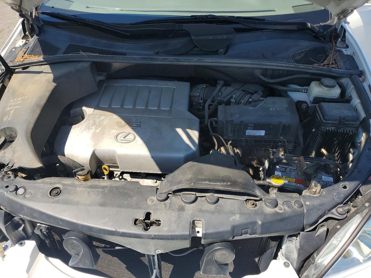 2008 Lexus Rx 350 Белый vin: 2T2GK31U18C051709