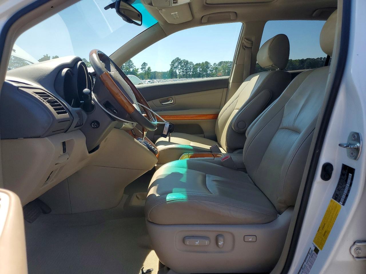 2008 Lexus Rx 350 Белый vin: 2T2GK31U18C051709