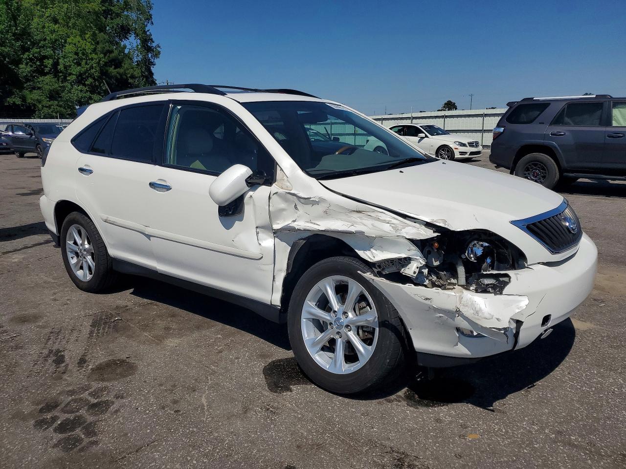2008 Lexus Rx 350 Белый vin: 2T2GK31U18C051709