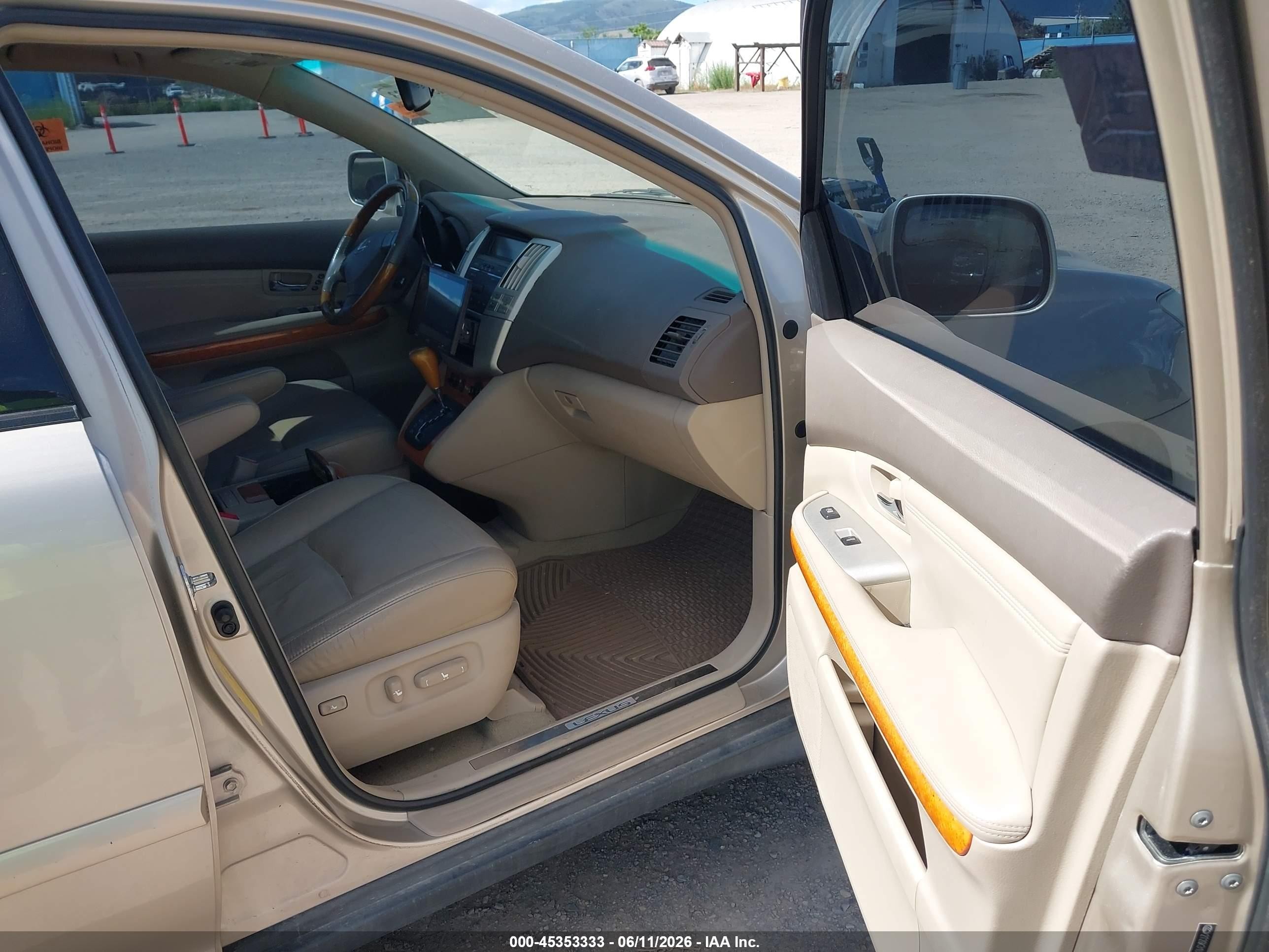 2008 Lexus Rx 350   Gold vin: 2T2GK31U18C052388