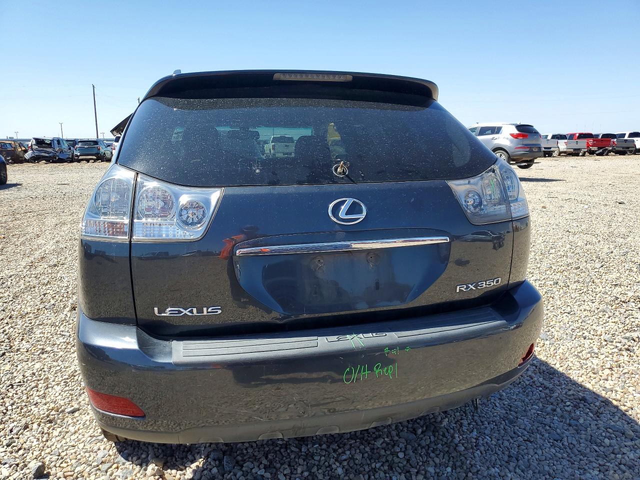 2009 Lexus Rx 350 Charcoal vin: 2T2GK31U19C060069
