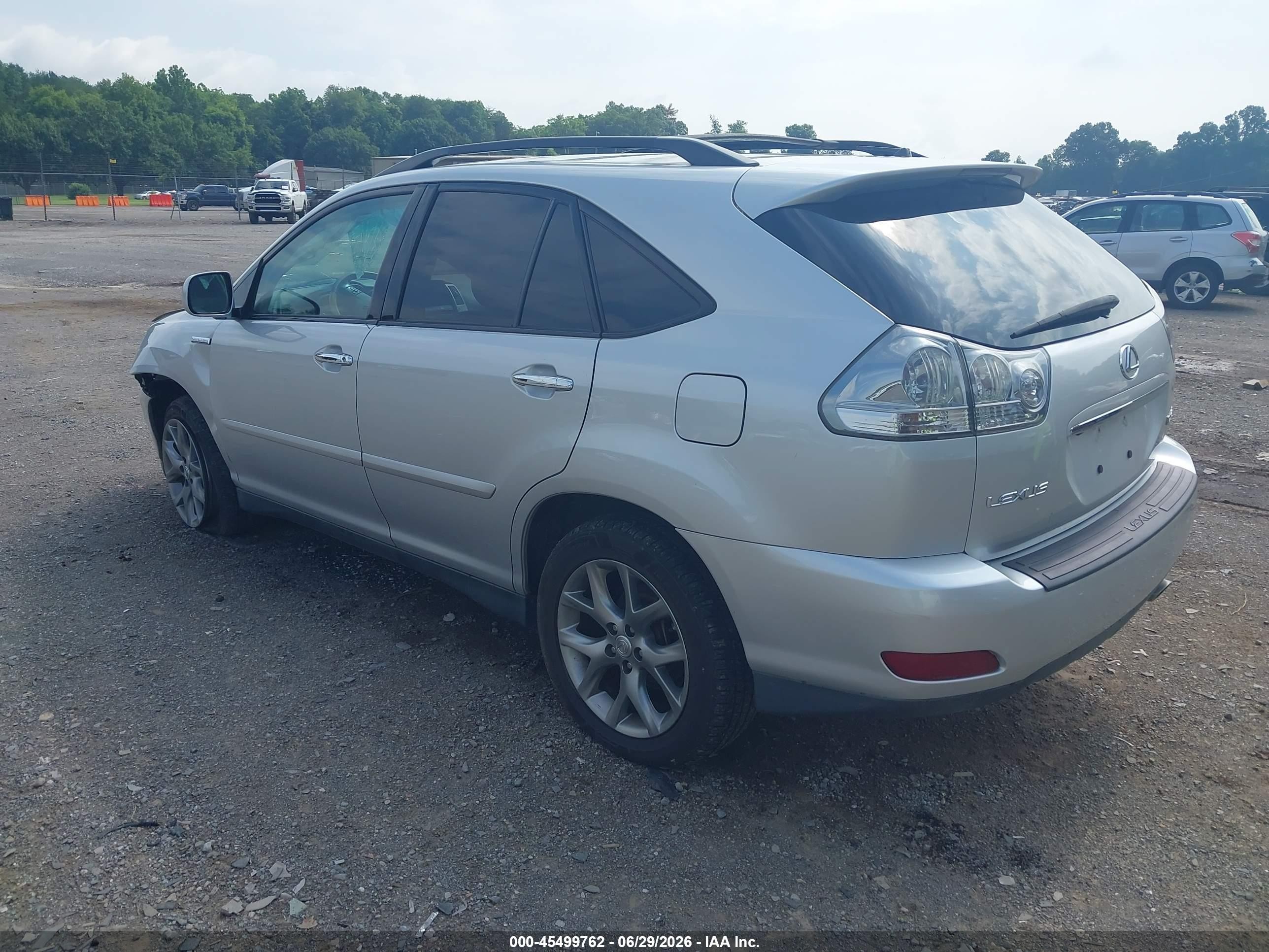 2009 Lexus Rx 350   Silver vin: 2T2GK31U19C060556