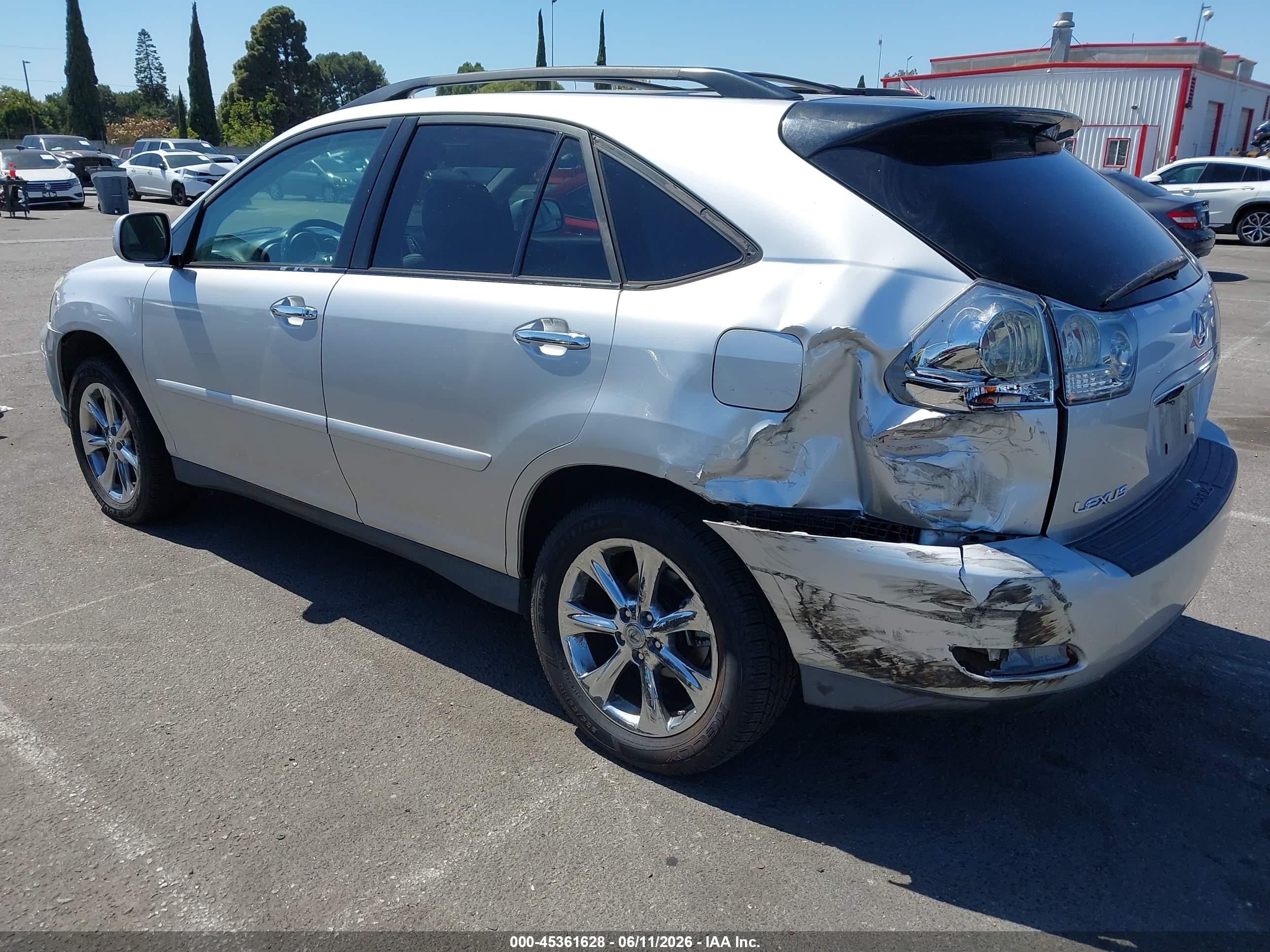 2009 Lexus Rx 350   Silver vin: 2T2GK31U19C060797