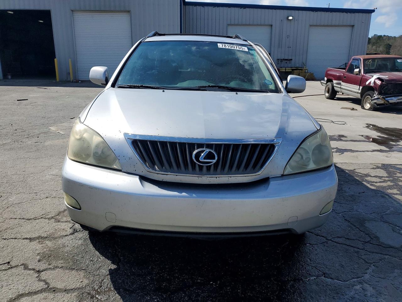 2009 Lexus Rx 350 Base Silver vin: 2T2GK31U19C066406