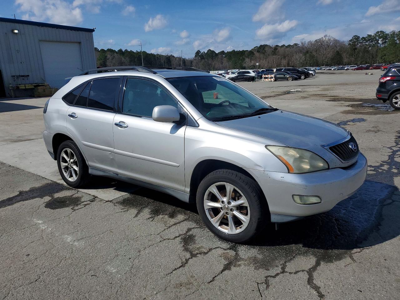 2009 Lexus Rx 350 Base Silver vin: 2T2GK31U19C066406