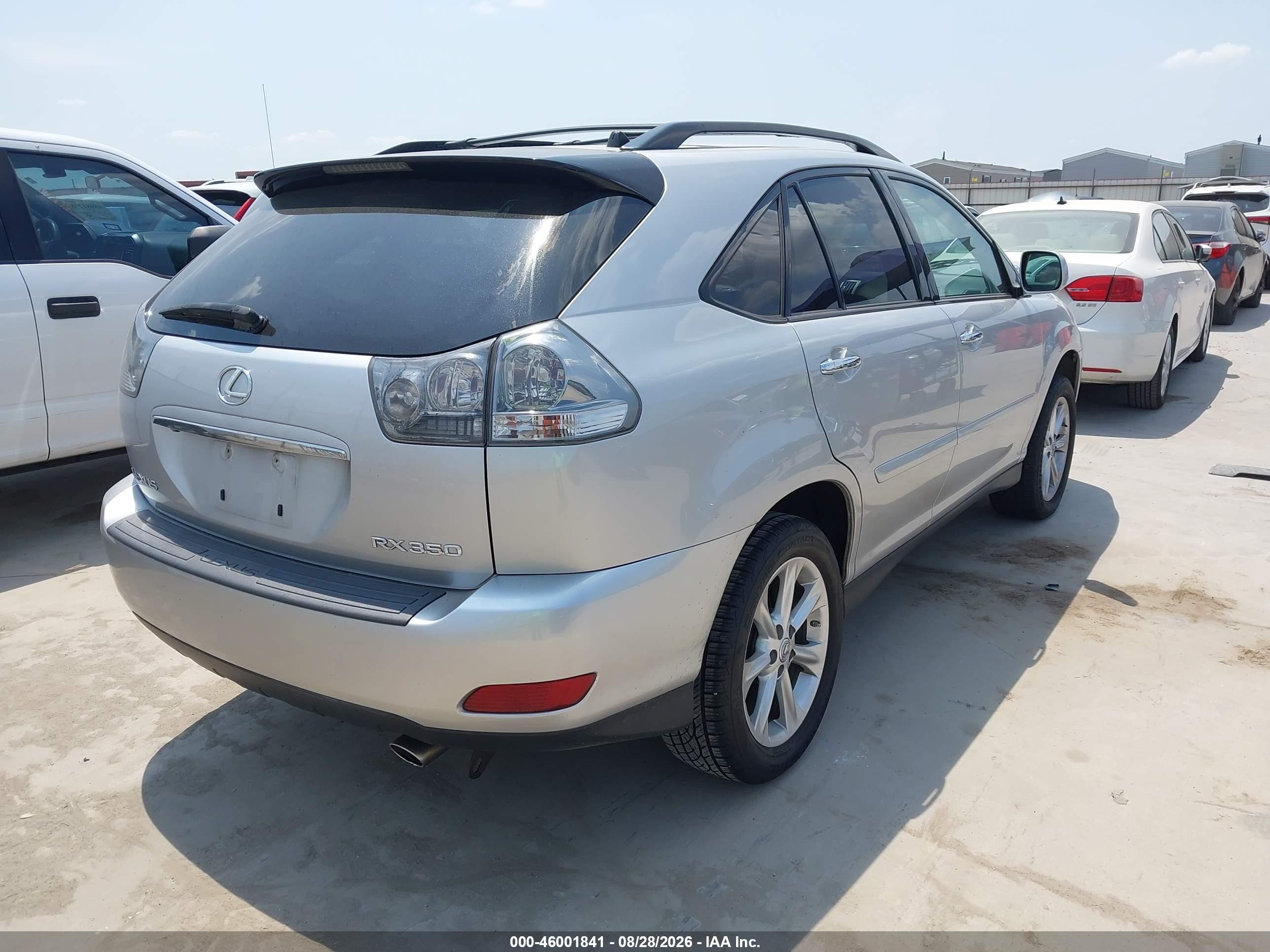 2009 Lexus Rx 350   Silver vin: 2T2GK31U19C071203