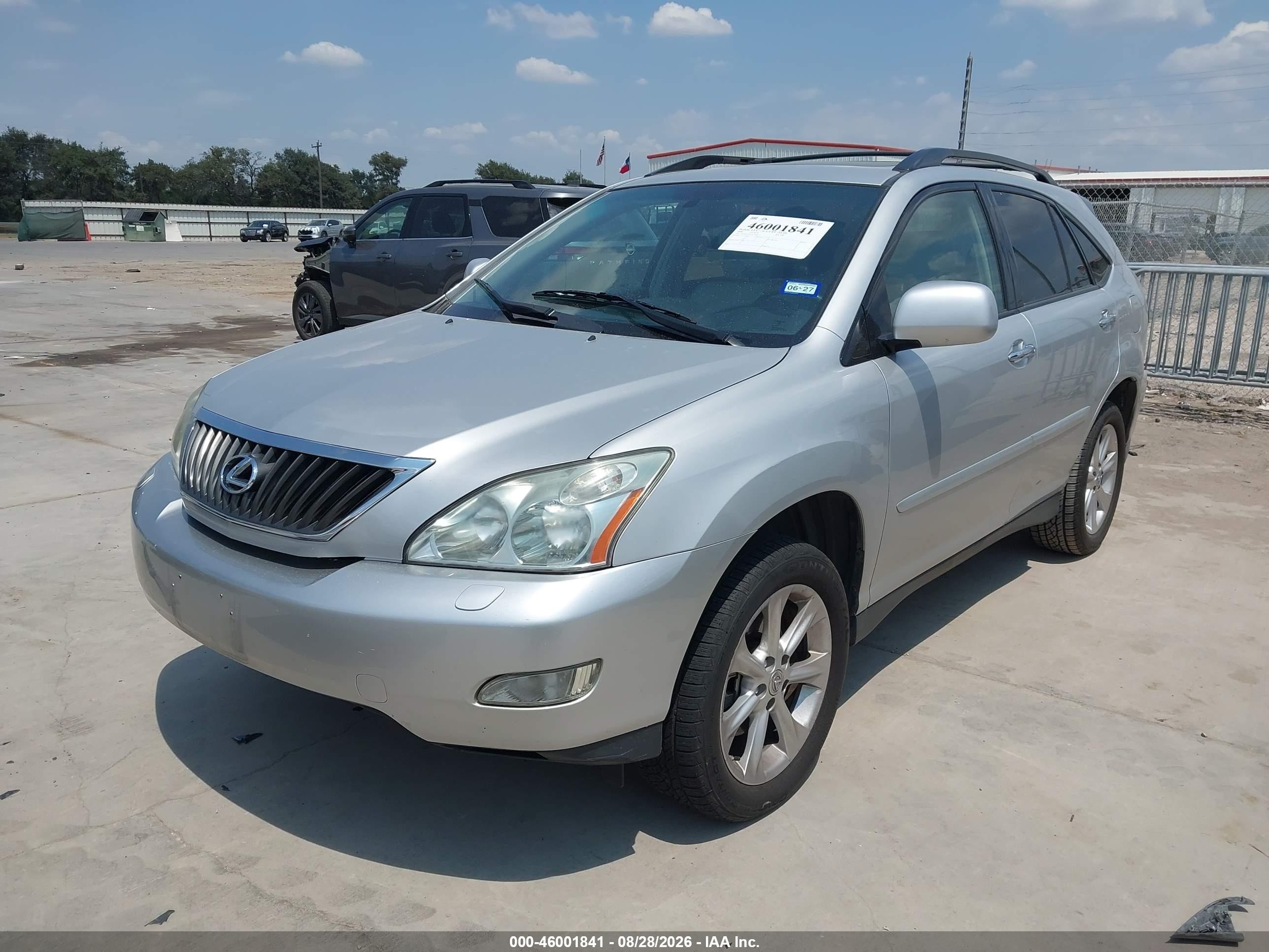 2009 Lexus Rx 350   Silver vin: 2T2GK31U19C071203
