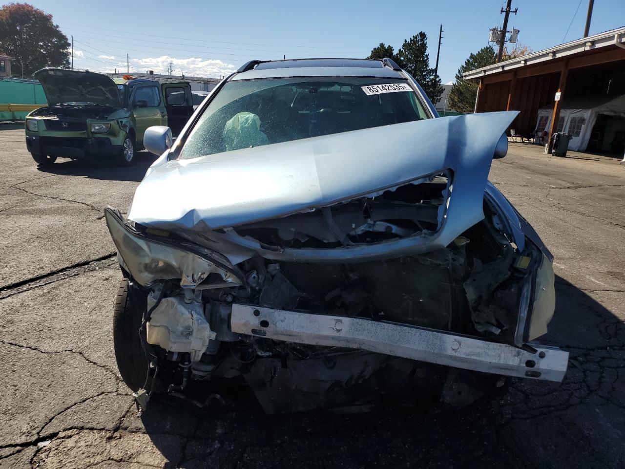 2007 Lexus Rx 350 Blue vin: 2T2GK31U27C006566