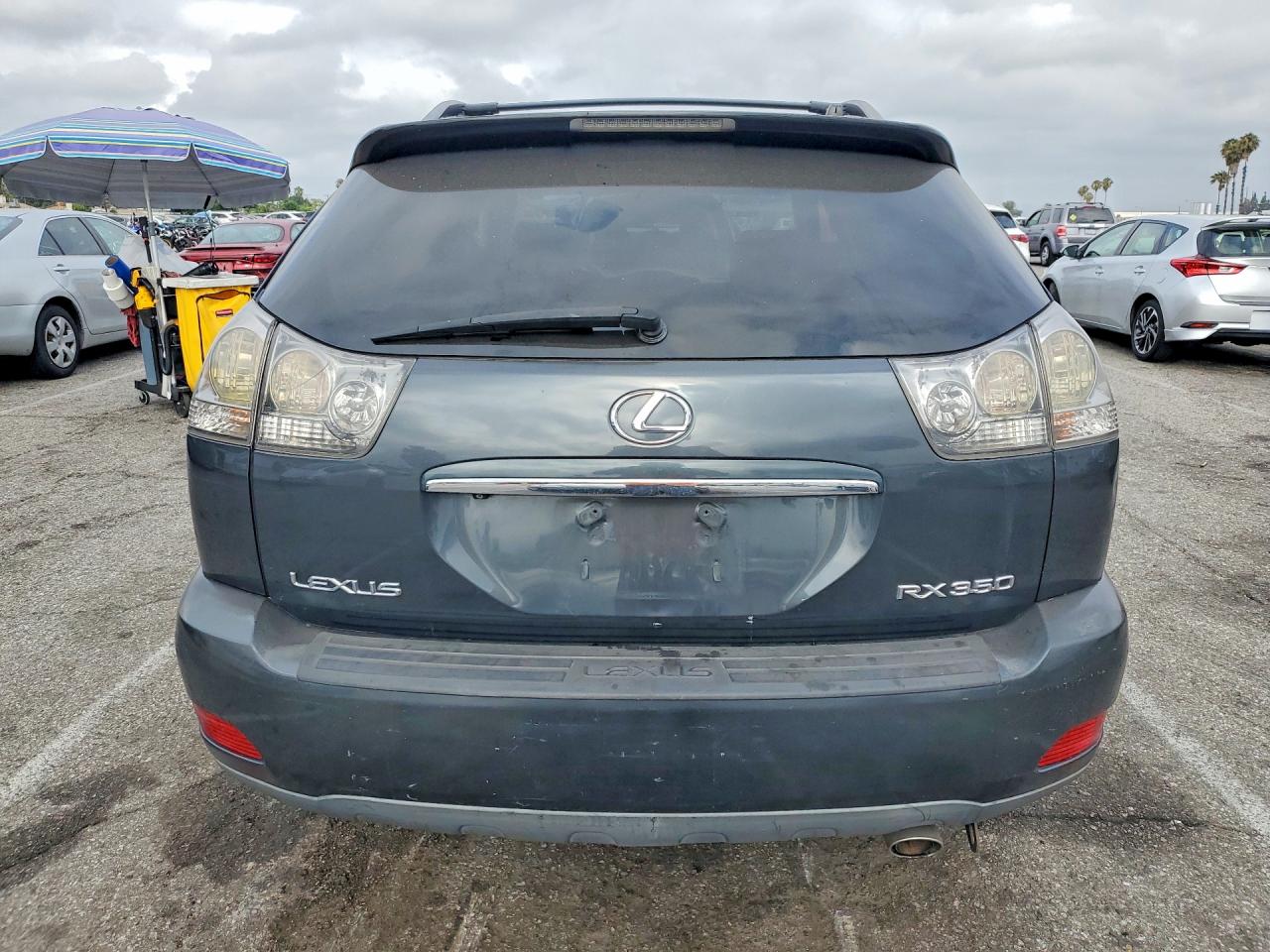 2007 Lexus Rx 350 Серый vin: 2T2GK31U27C009628