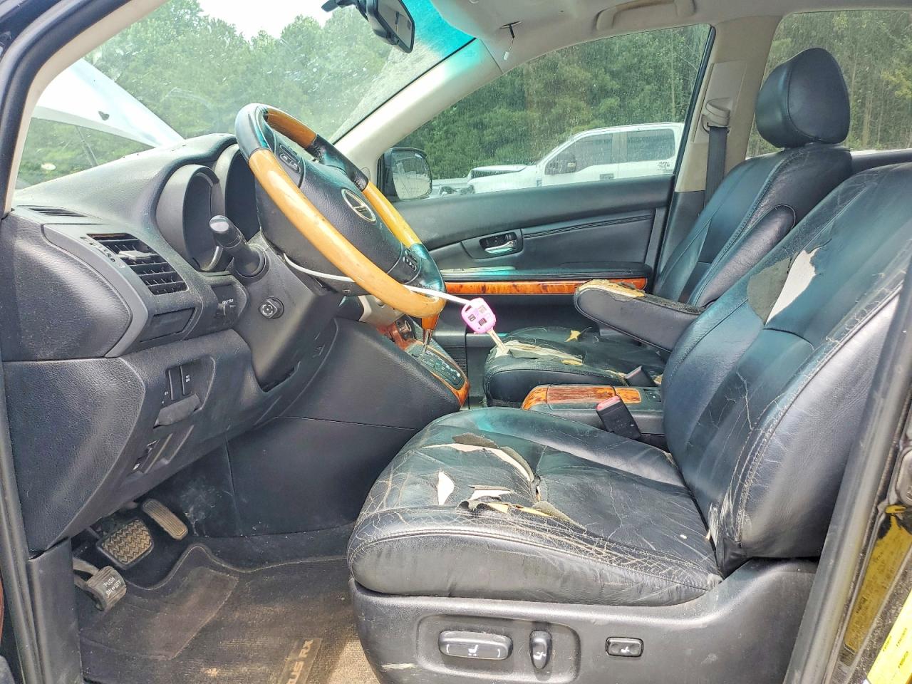 2007 Lexus Rx 350 Black vin: 2T2GK31U27C015932