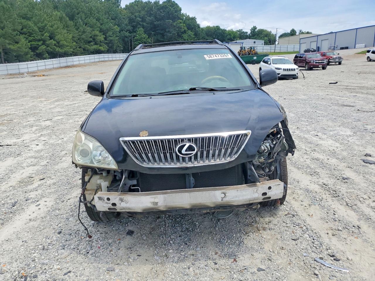 2007 Lexus Rx 350 Black vin: 2T2GK31U27C015932