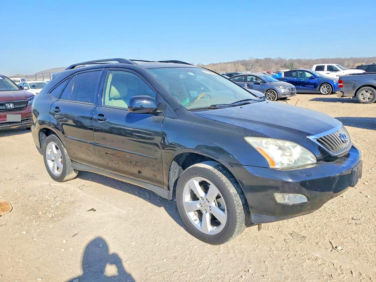 2007 Lexus Rx 350 Base Черный vin: 2T2GK31U27C018152