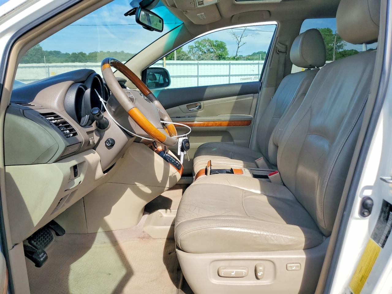 2007 Lexus Rx 350 White vin: 2T2GK31U27C024887