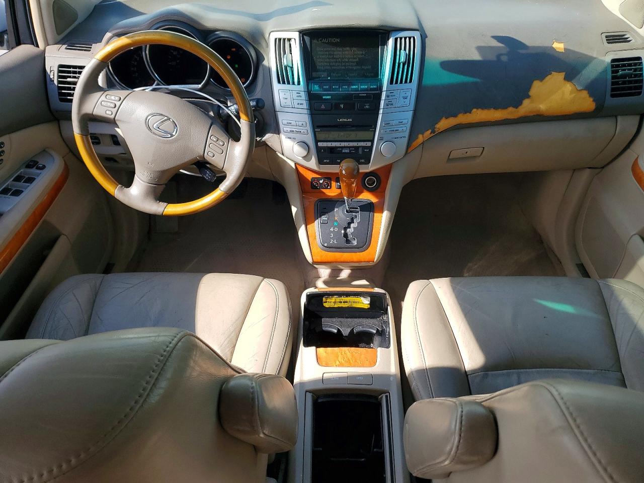 2007 Lexus Rx 350 White vin: 2T2GK31U27C024887
