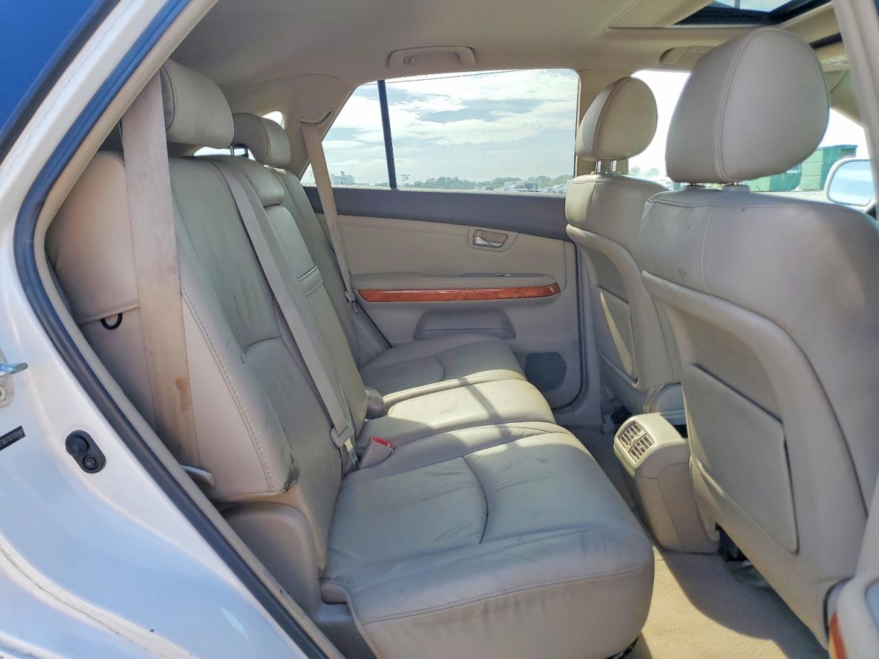 2007 Lexus Rx 350 White vin: 2T2GK31U27C024887