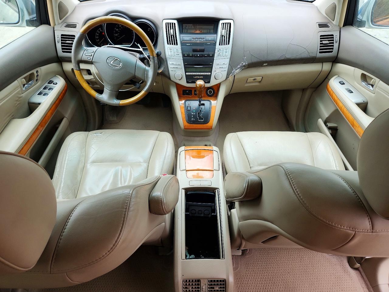 2008 Lexus Rx 350 Silver vin: 2T2GK31U28C028066