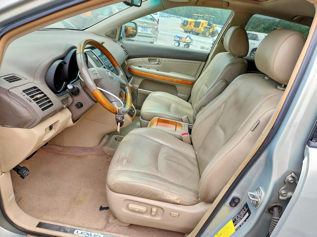 2008 Lexus Rx 350 Silver vin: 2T2GK31U28C028066