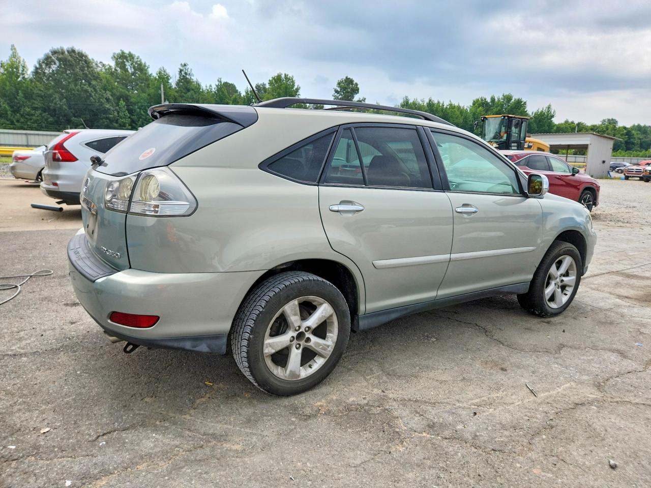 2008 Lexus Rx 350 Silver vin: 2T2GK31U28C028066