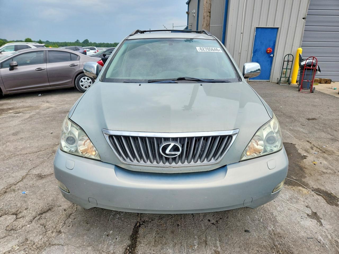 2008 Lexus Rx 350 Silver vin: 2T2GK31U28C028066