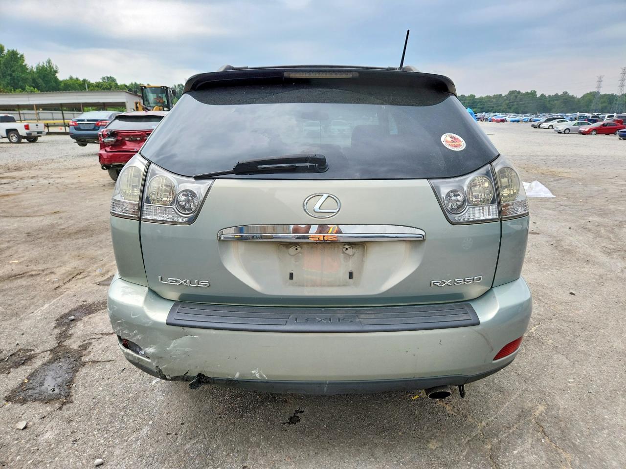 2008 Lexus Rx 350 Silver vin: 2T2GK31U28C028066