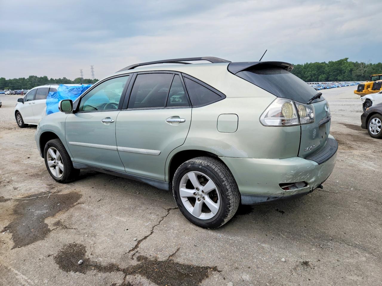 2008 Lexus Rx 350 Silver vin: 2T2GK31U28C028066