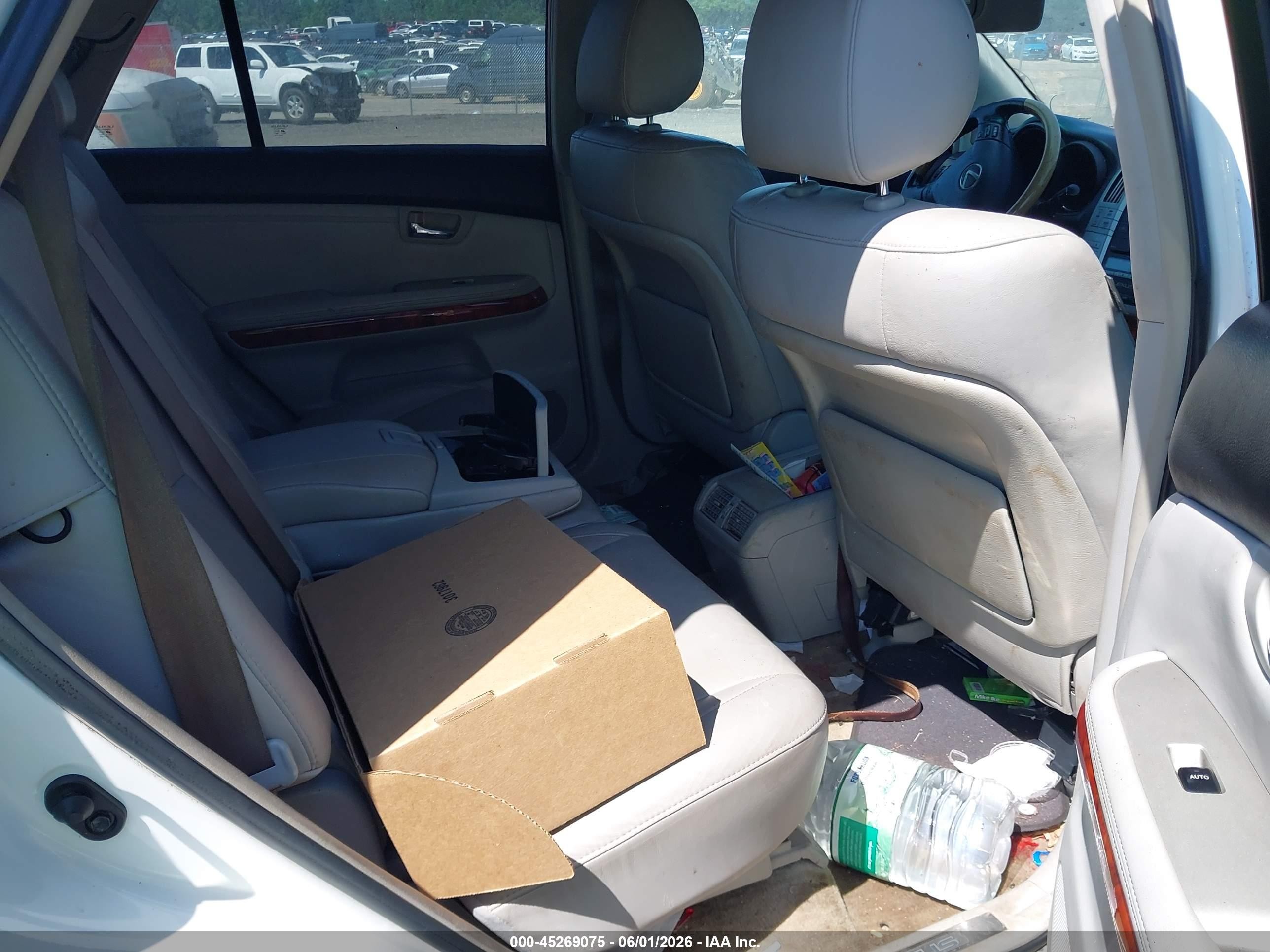 2008 Lexus Rx 350   White vin: 2T2GK31U28C032134