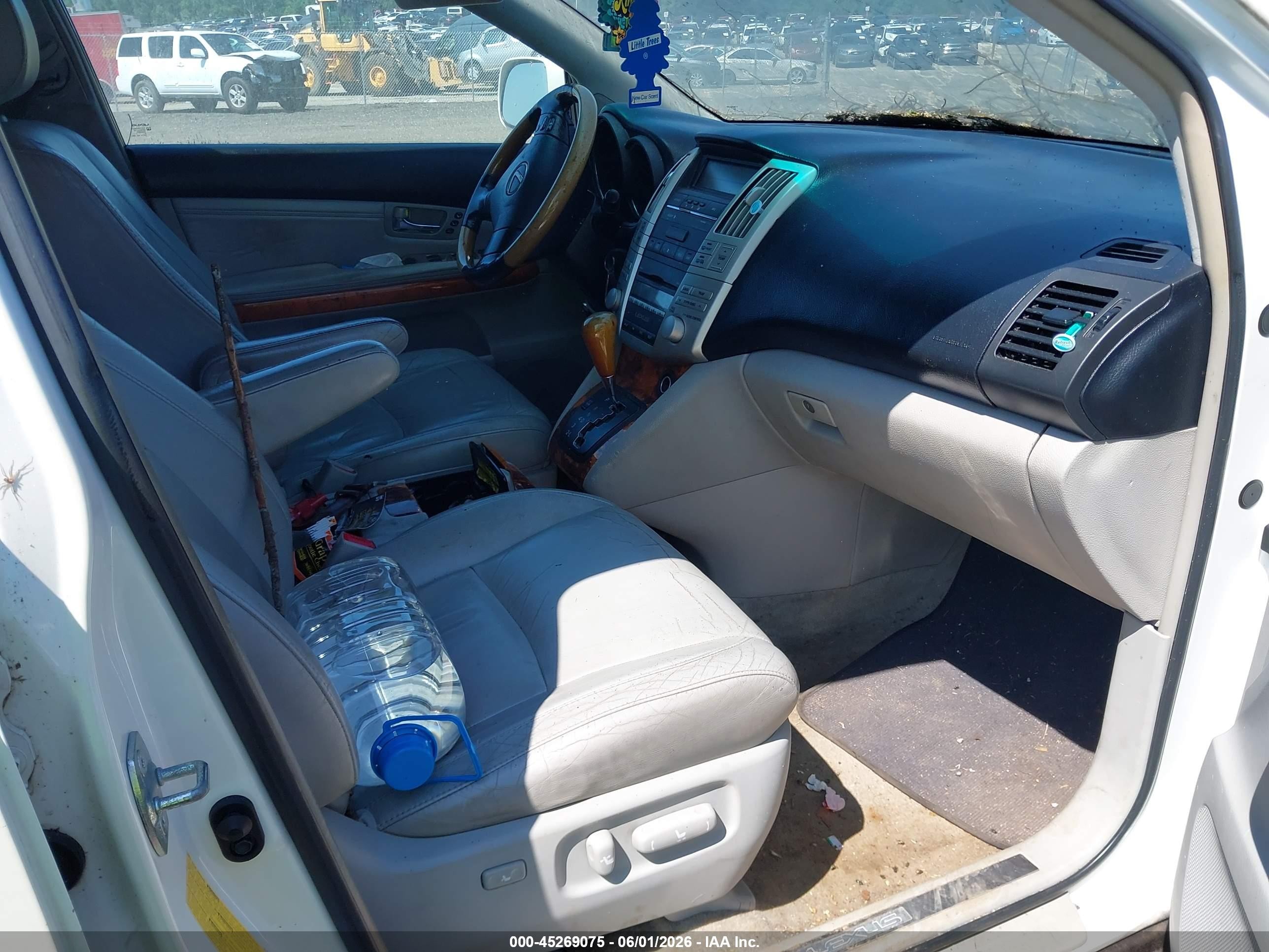 2008 Lexus Rx 350   White vin: 2T2GK31U28C032134