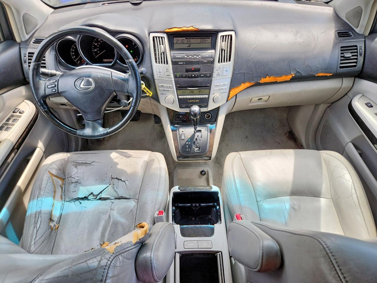 2008 Lexus Rx 350 Серый vin: 2T2GK31U28C034613