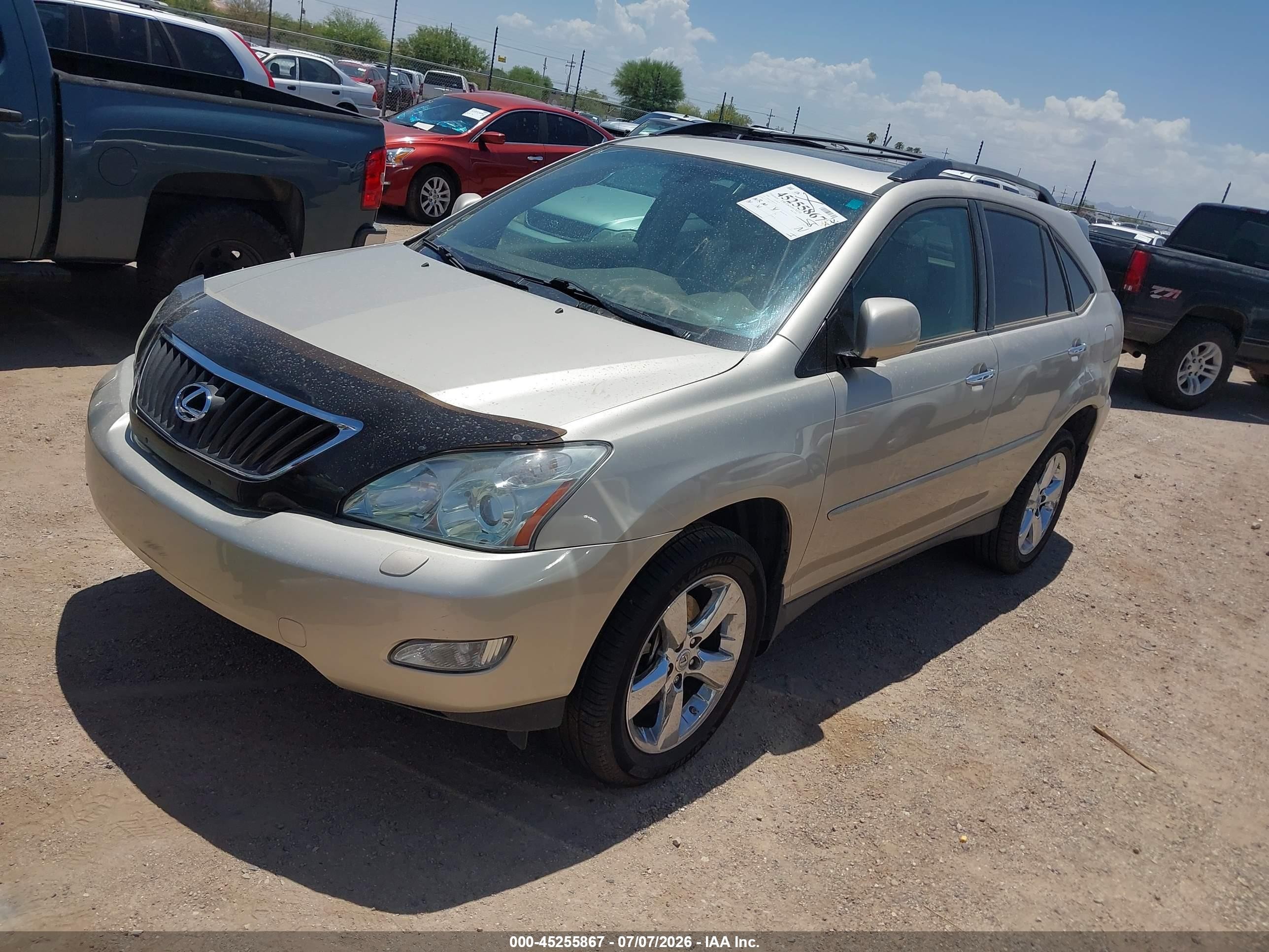 2008 Lexus Rx 350   Tan vin: 2T2GK31U28C034742