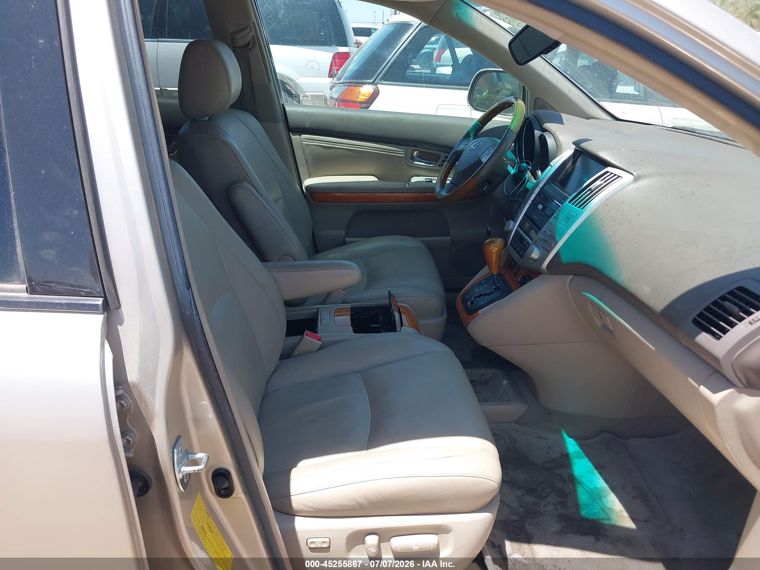 2008 Lexus Rx 350   Tan vin: 2T2GK31U28C034742