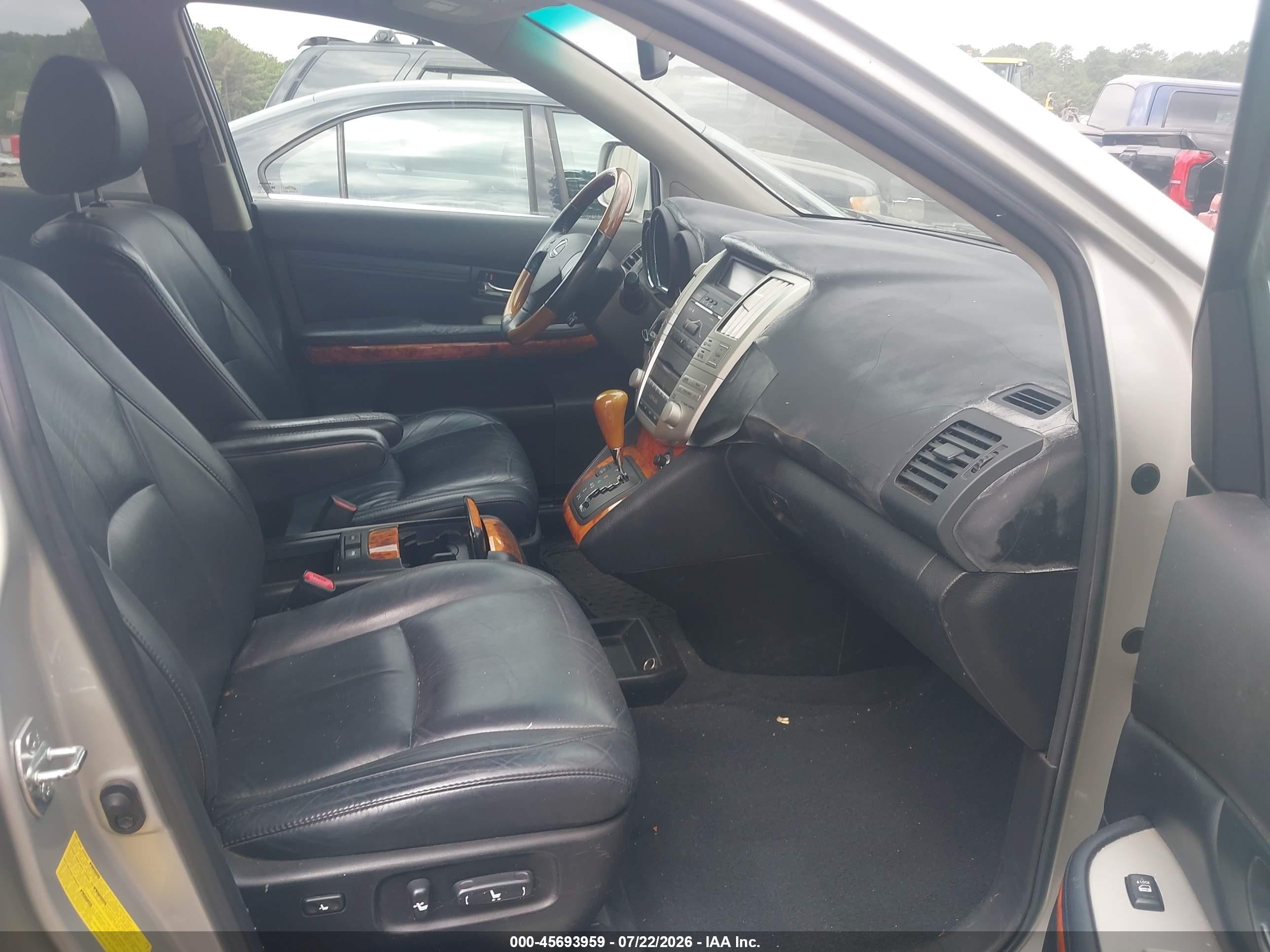 2008 Lexus Rx 350   Silver vin: 2T2GK31U28C034823