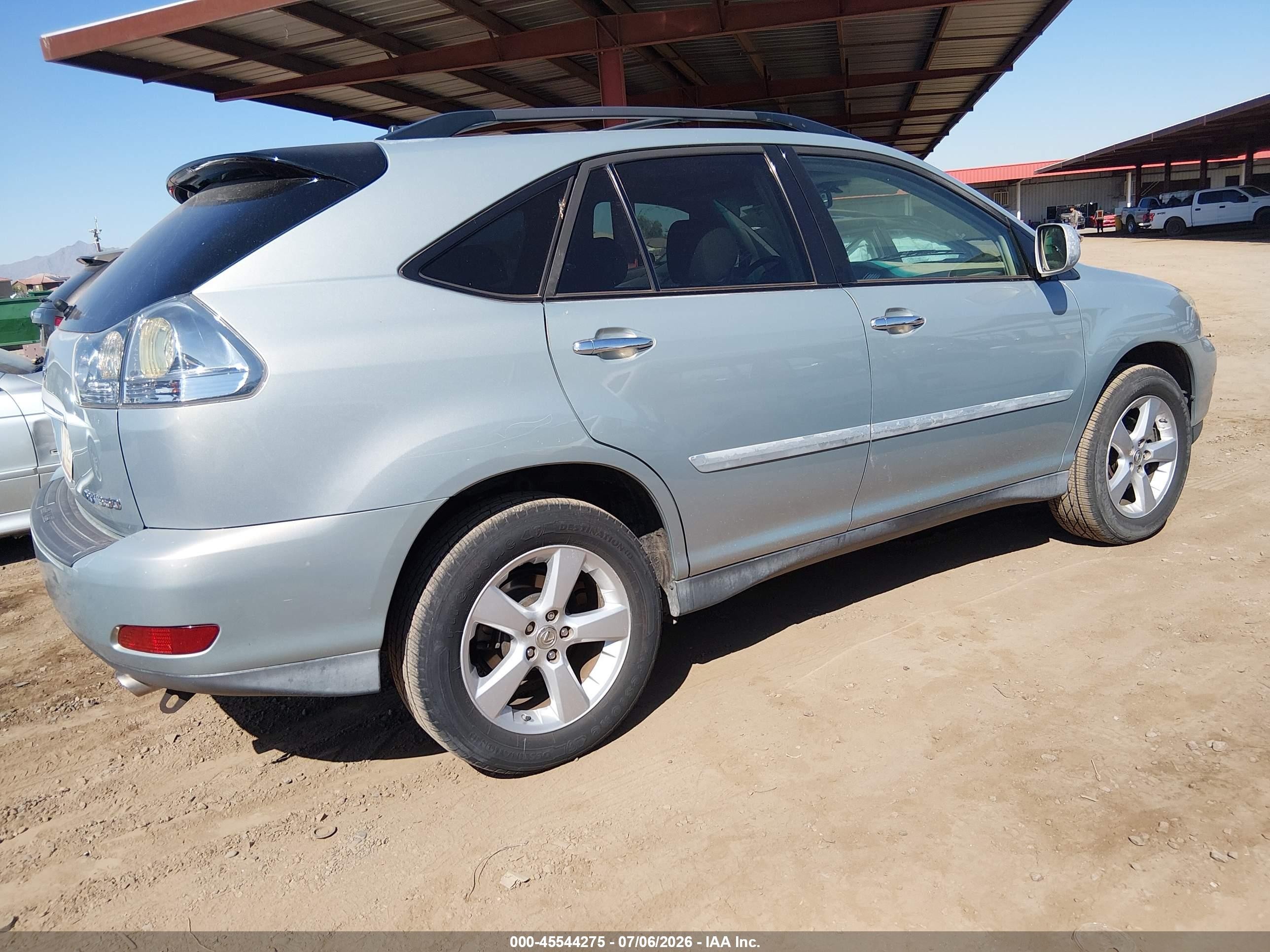 2008 Lexus Rx 350   Silver vin: 2T2GK31U28C037043
