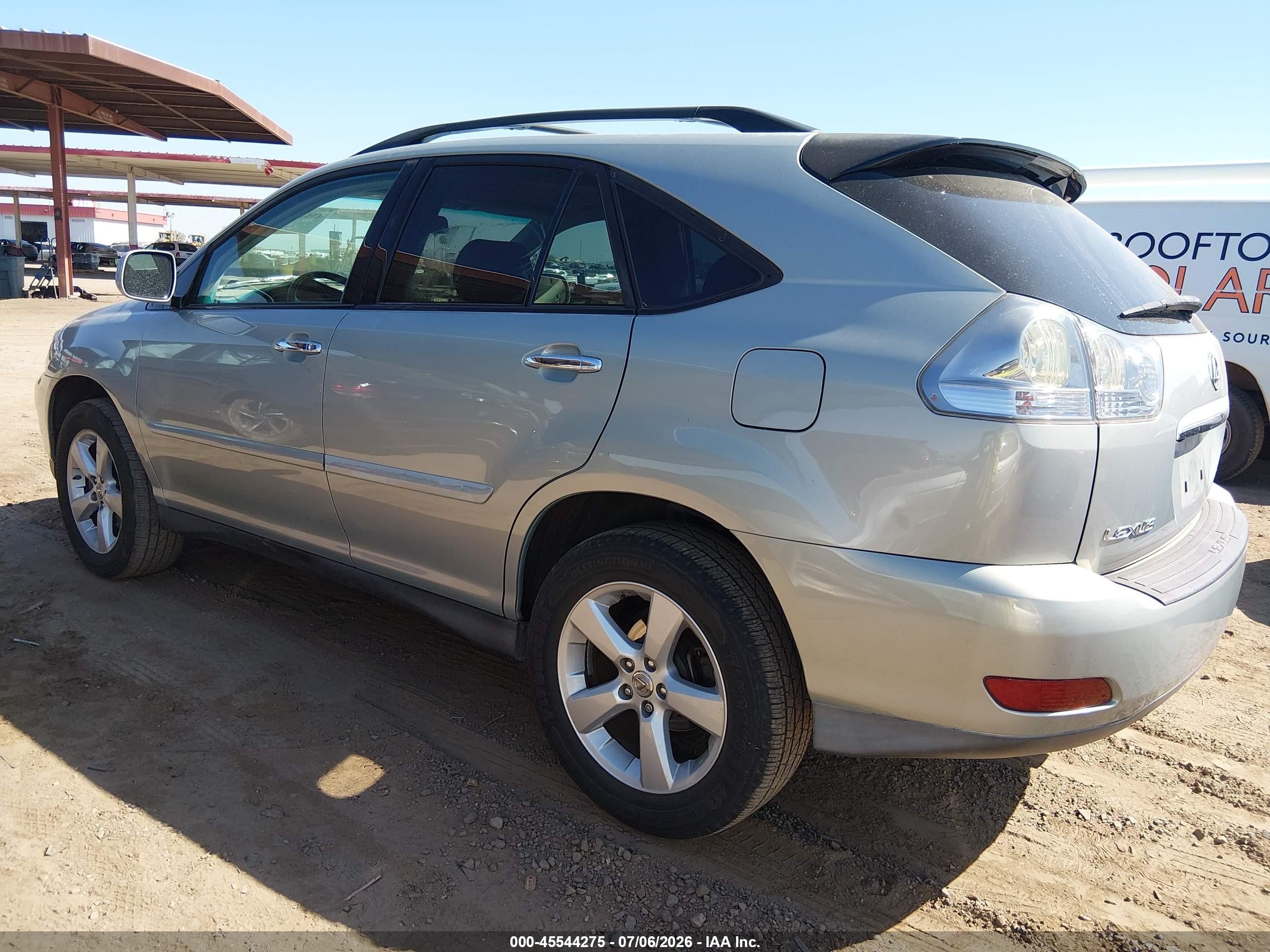 2008 Lexus Rx 350   Silver vin: 2T2GK31U28C037043