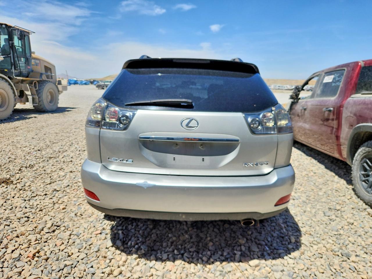 2010 Lexus Rx 350 Silver vin: 2T2GK31U28C038502