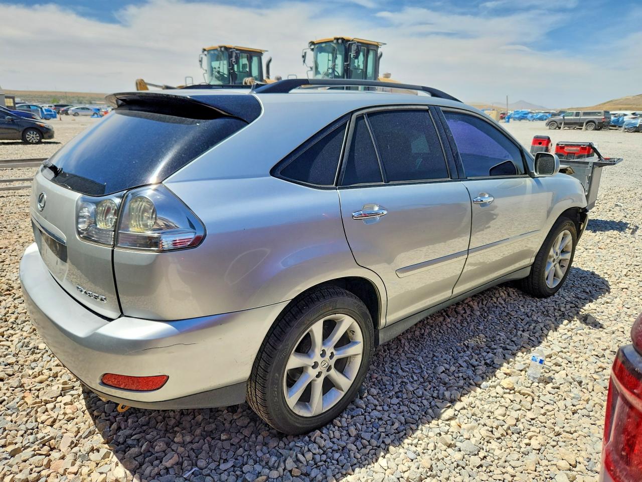 2010 Lexus Rx 350 Silver vin: 2T2GK31U28C038502