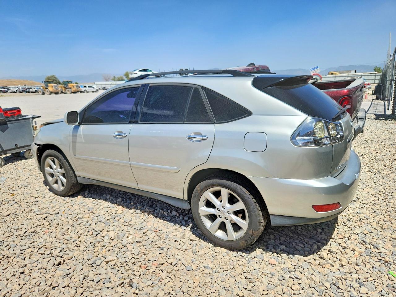 2010 Lexus Rx 350 Silver vin: 2T2GK31U28C038502