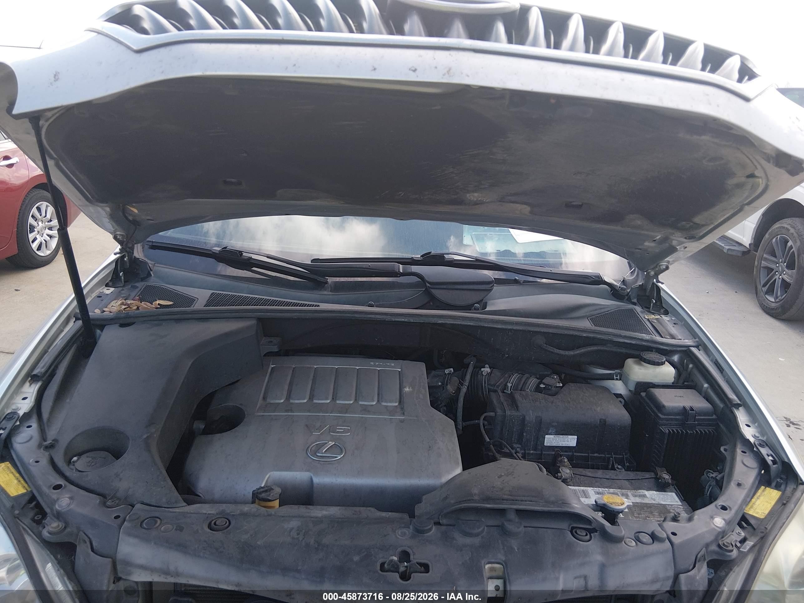 2008 Lexus Rx 350   Silver vin: 2T2GK31U28C040847