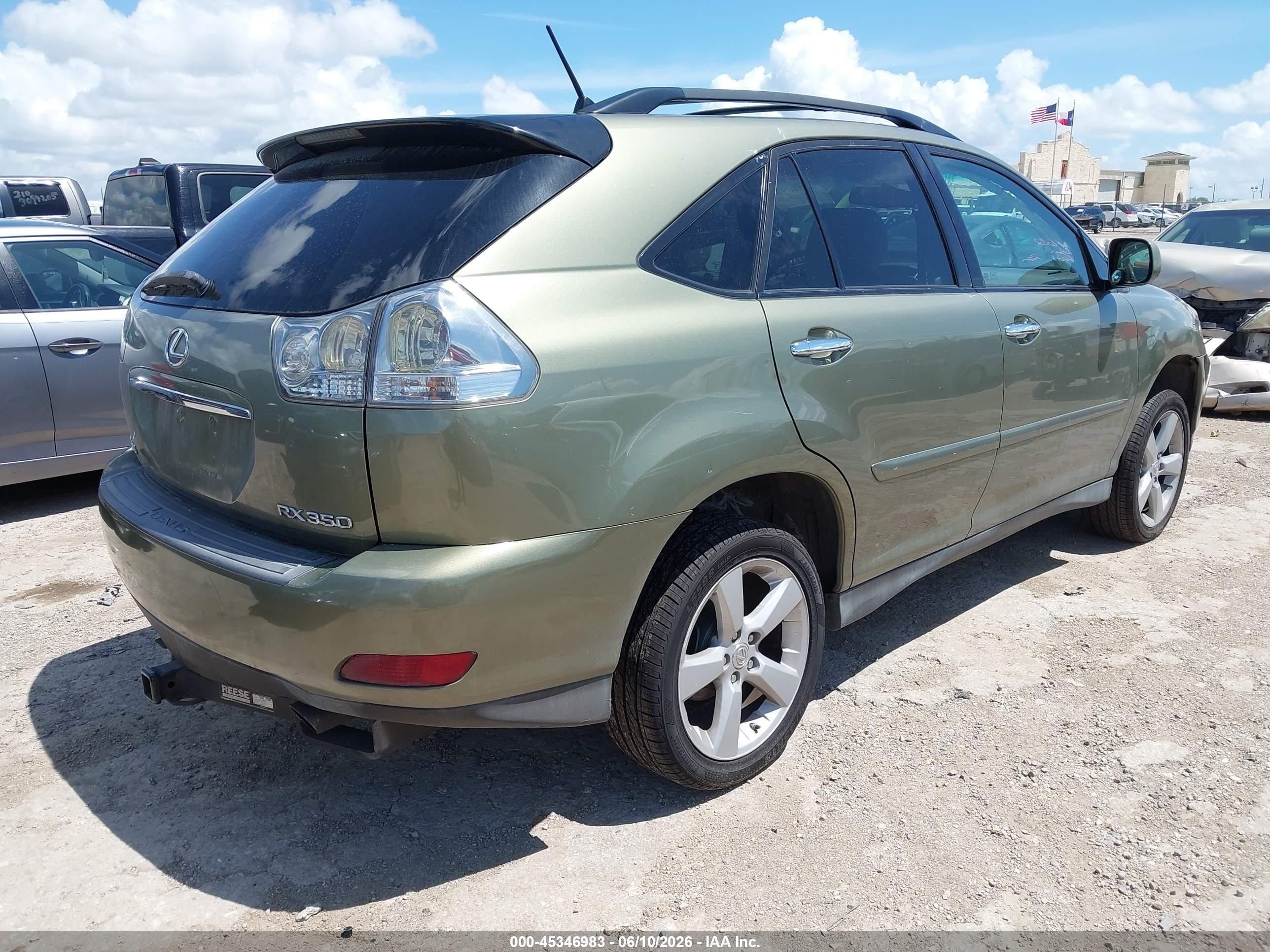 2008 Lexus Rx 350   Green vin: 2T2GK31U28C042338