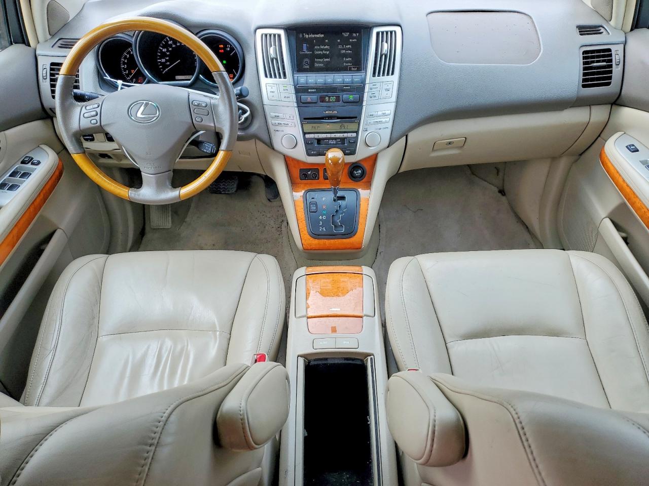 2008 Lexus Rx 350 Tan vin: 2T2GK31U28C043196
