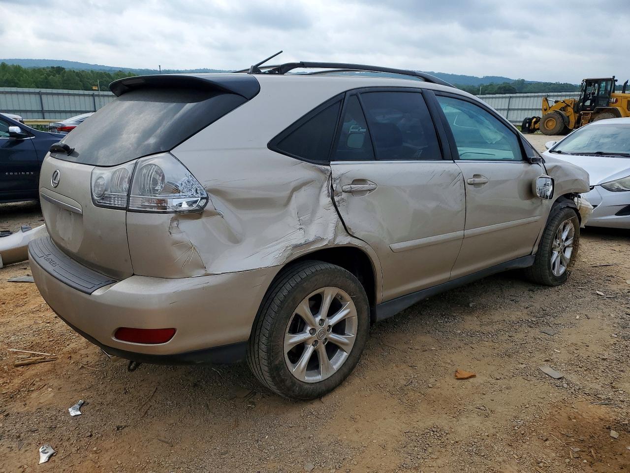 2008 Lexus Rx 350 Tan vin: 2T2GK31U28C043196